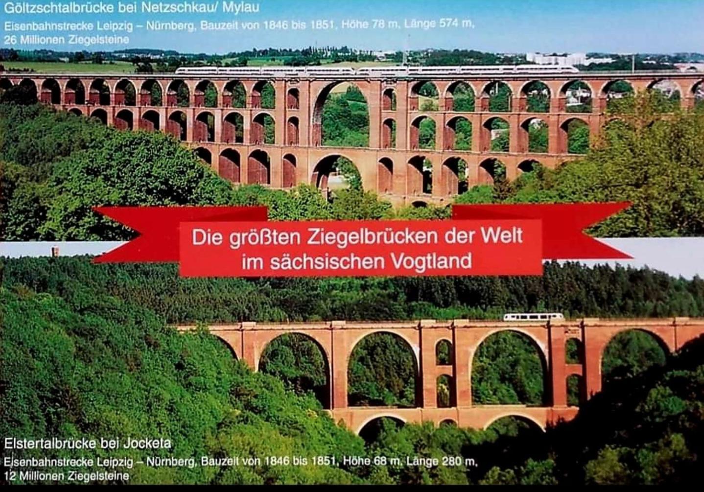 Ferienwohnung "Blick Mylau" - Naehe Freizeitpark Plohn & Weltgroesster Ziegelsteinbruecke Reichenbach im Vogtland Eksteriør bilde
